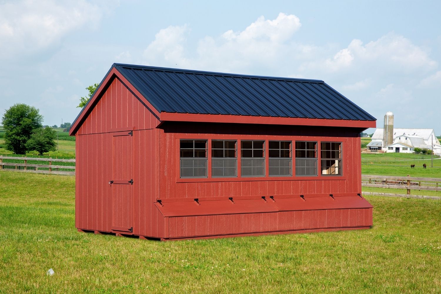 10x16 Chicken Coops The Henhouse Collection