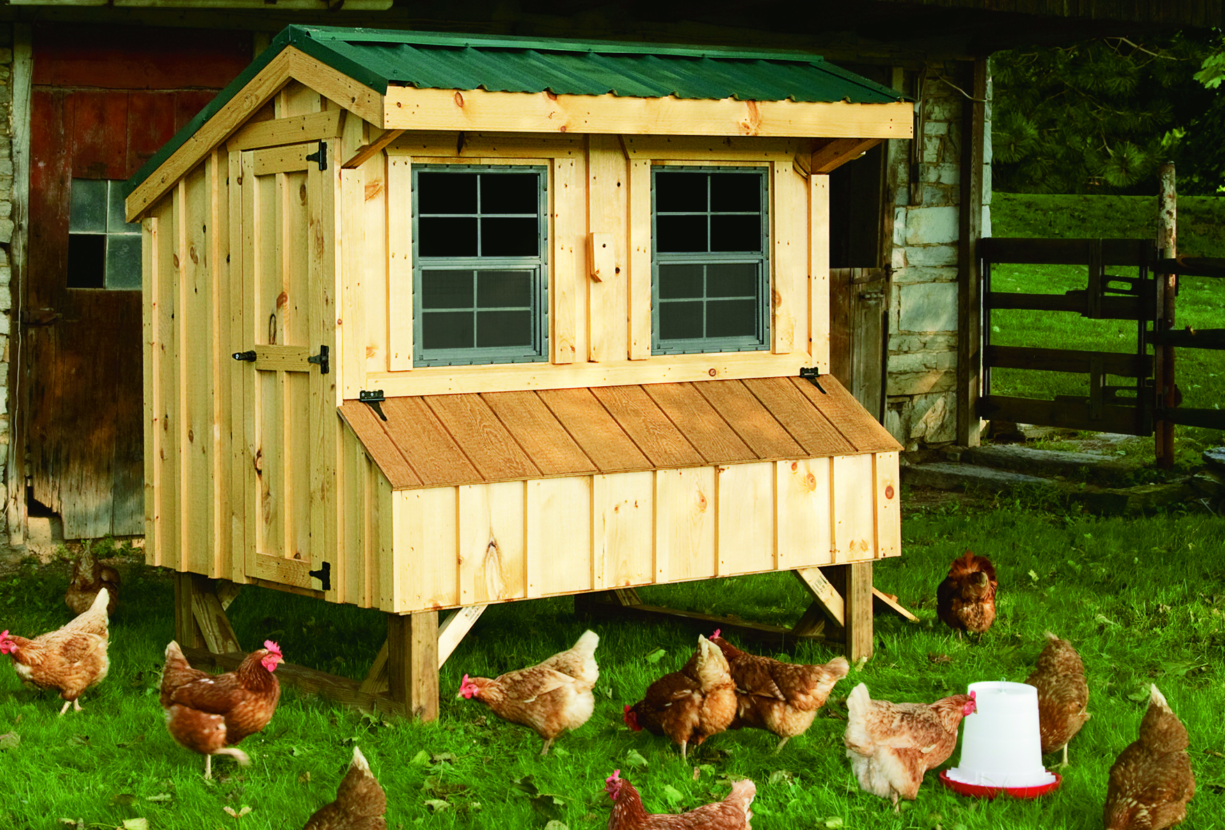 Quaker style chicken coop ideas
