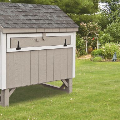 pictures of chicken coops grey
