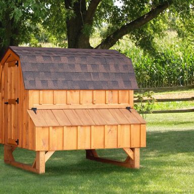 images of chicken coops Cedar Stain