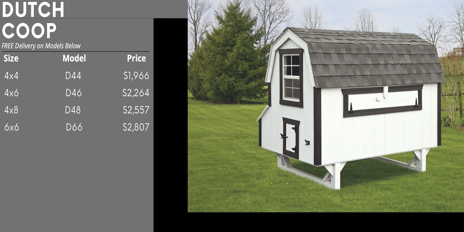 Dutch Chicken Coop Prices