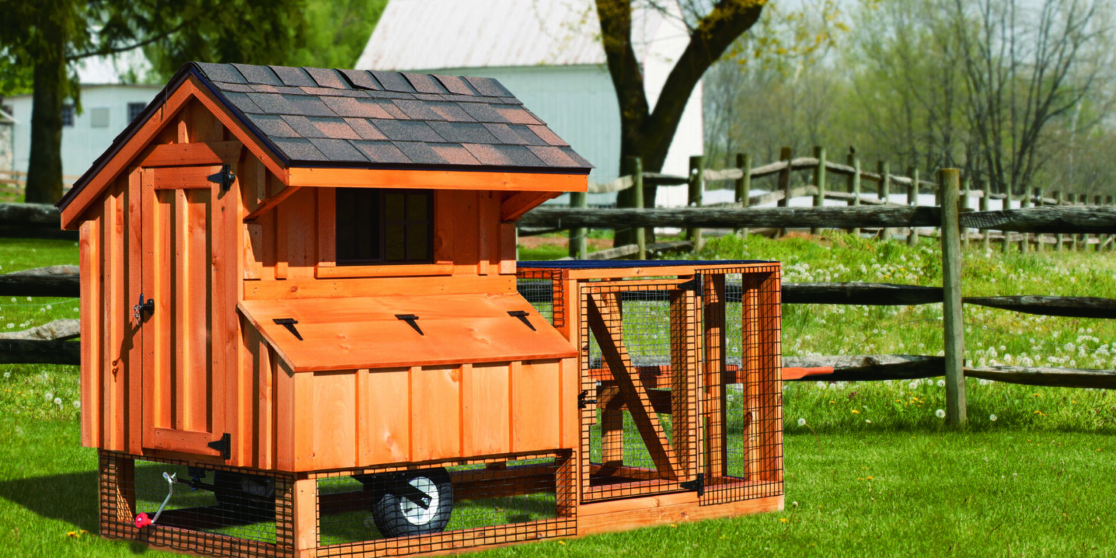 tractor style chicken coop ideas