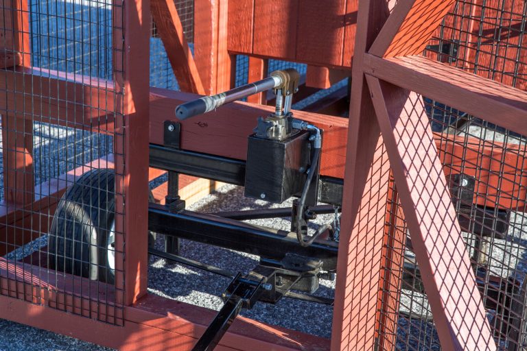 Heavy Duty Wheel System with Hydraulic Lift