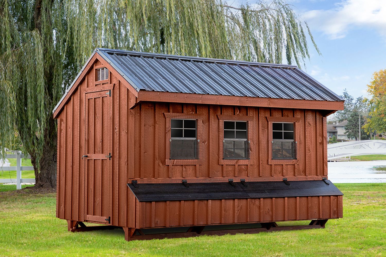 Chicken Coop For 40 Chickens Hen House Collection 8102